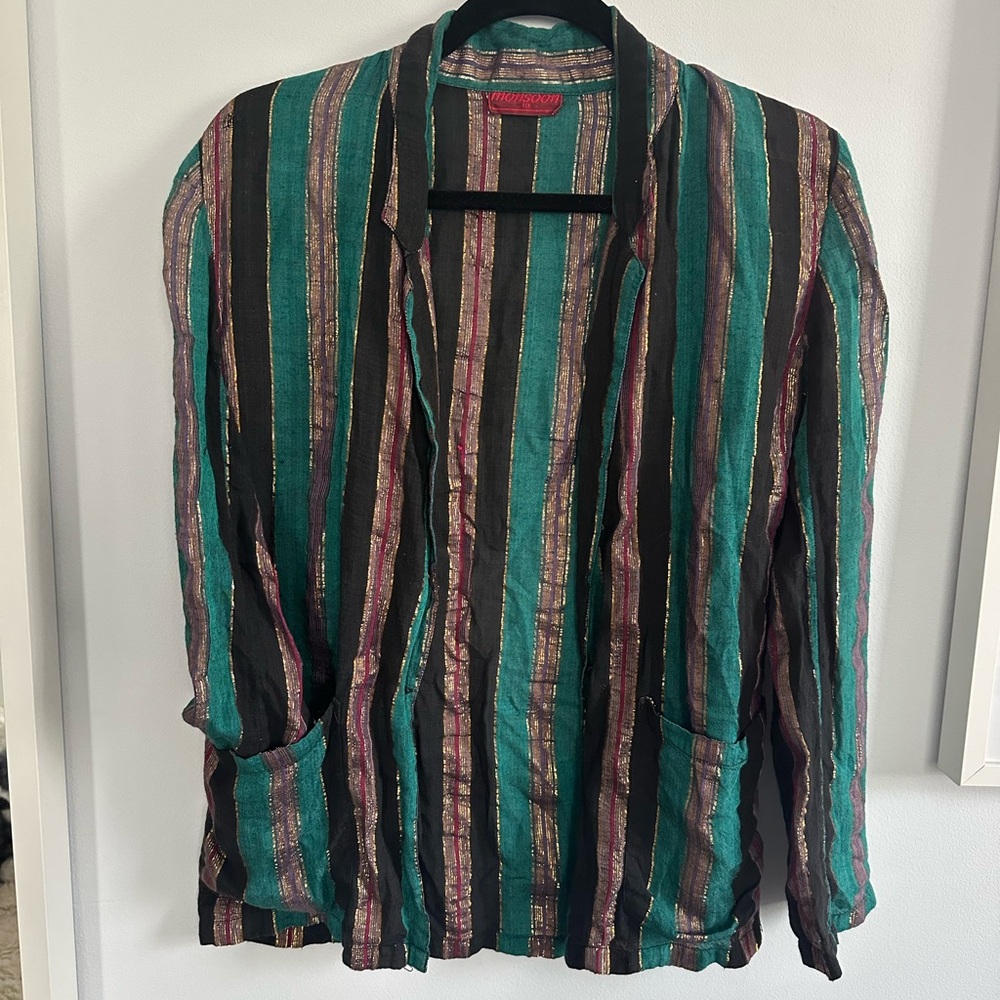 Vintage Striped Multicolor Jacket